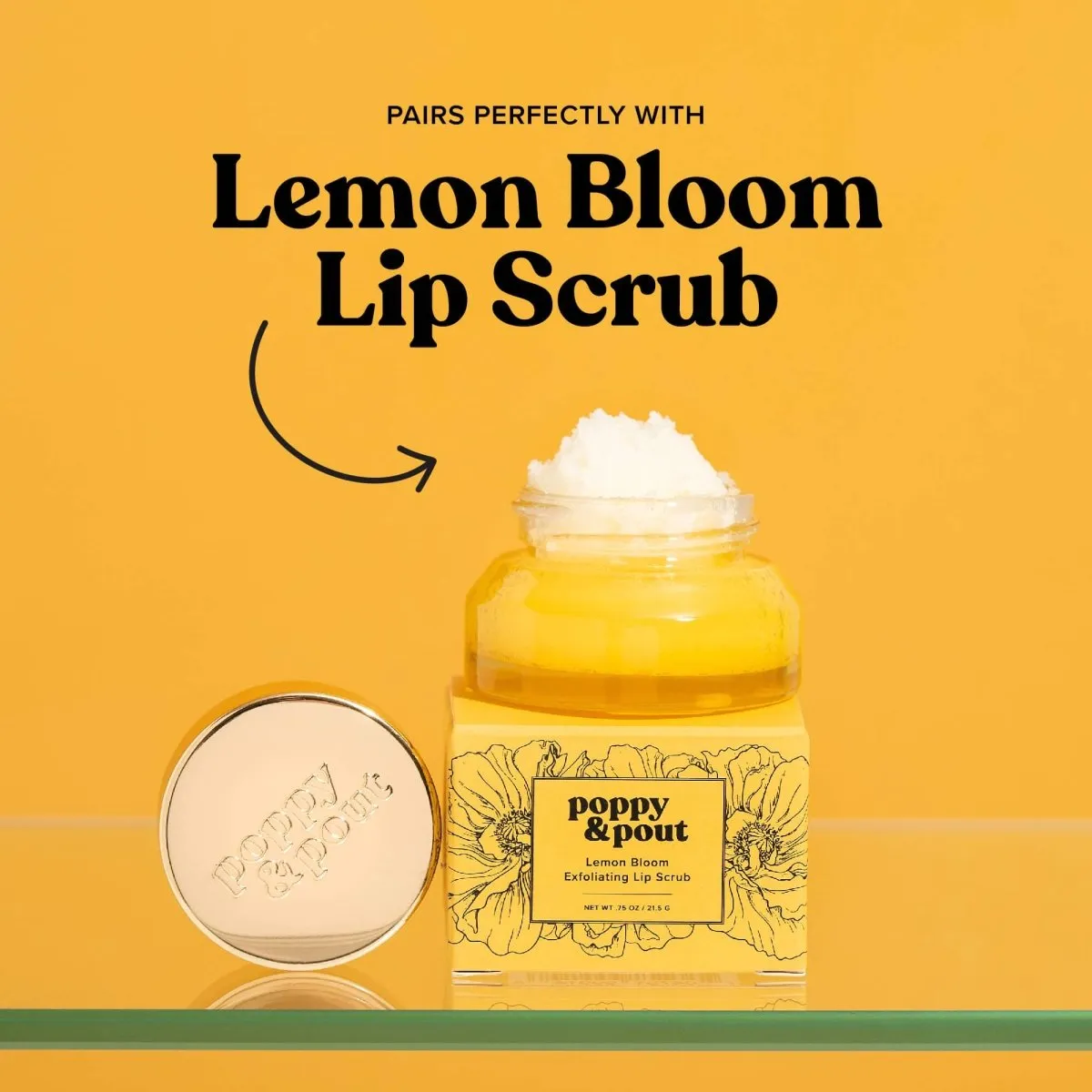 Poppy & Pout - Lip Balm, Lemon Bloom