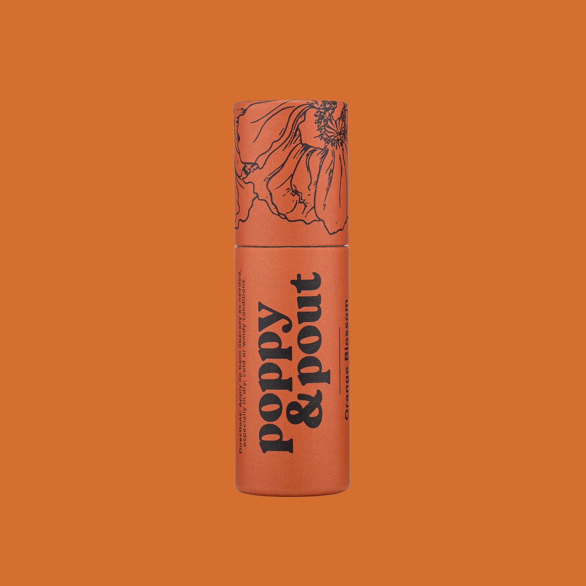 Poppy & Pout - Lip Balm, Orange Blossom