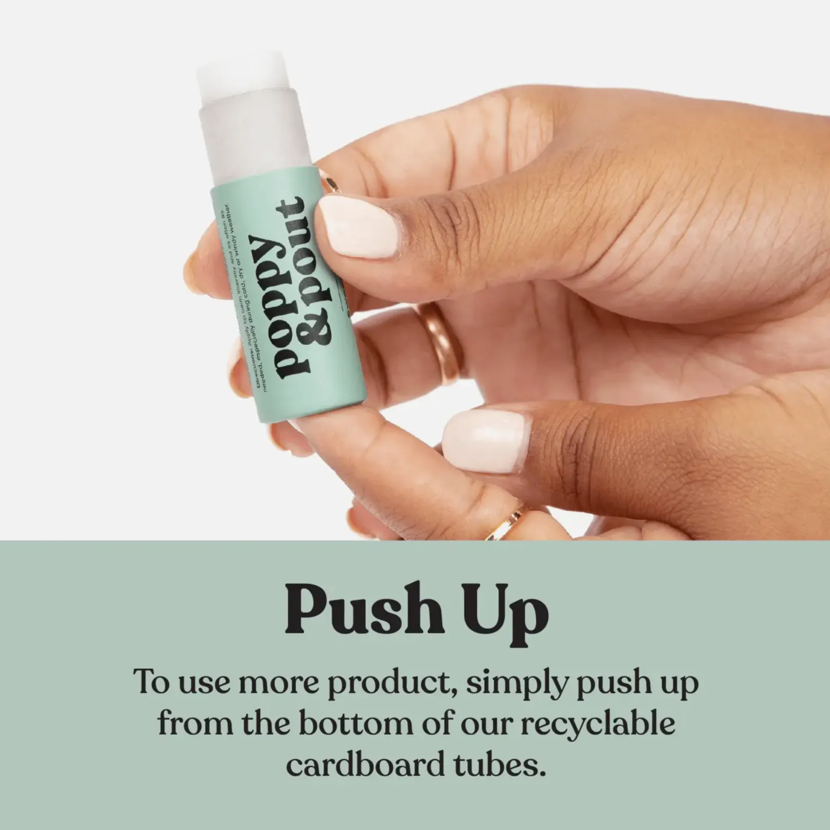 Poppy   Pout Lip Balm - Cinnamint
