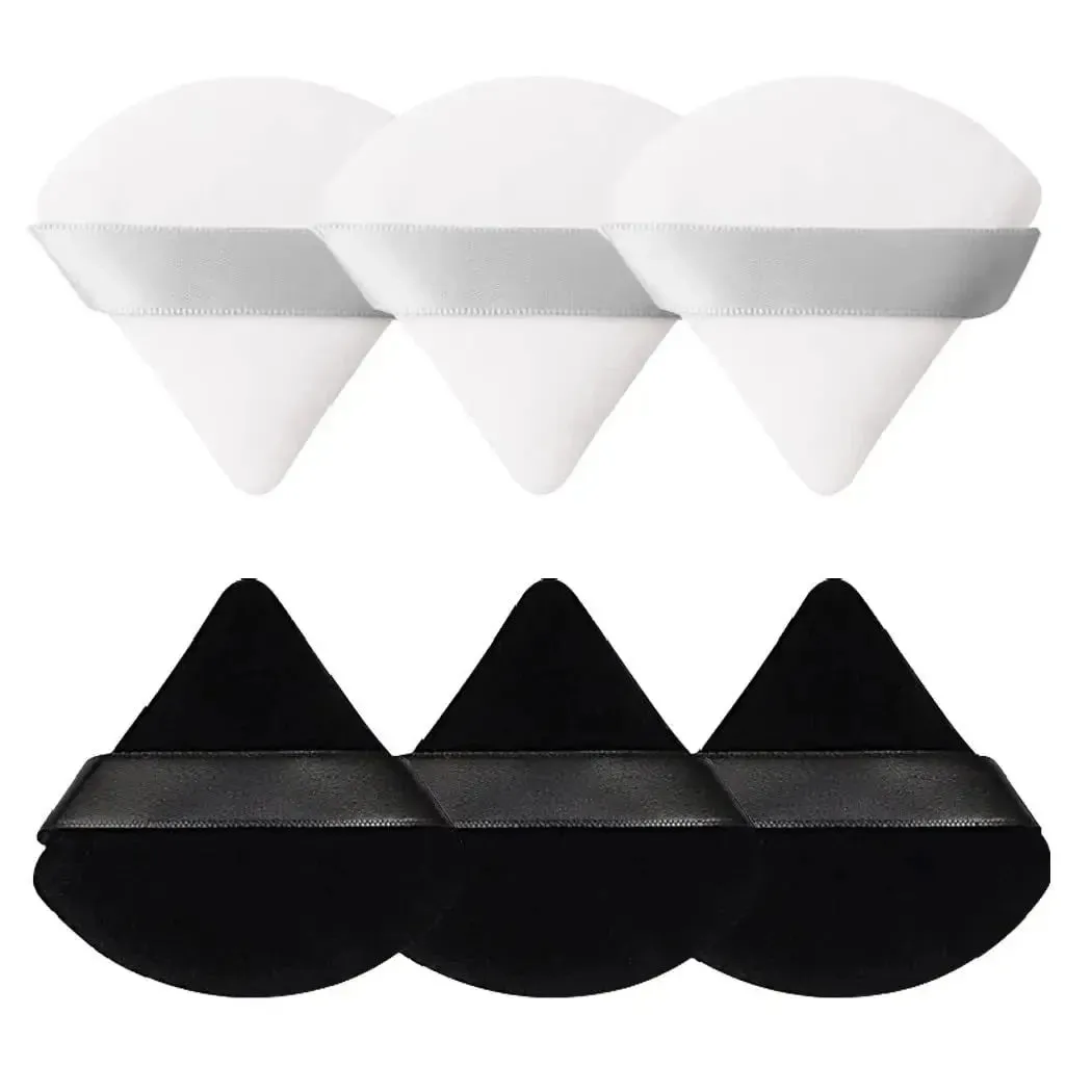 Powder Puff Triangle Makeup Sponge Setting Puff for Loose Powder Body Powder Beauty Makeup Tools