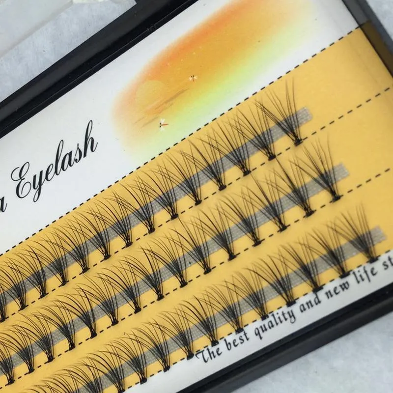 Professional Makeup Individual Cluster Eye Lashes,60pcs