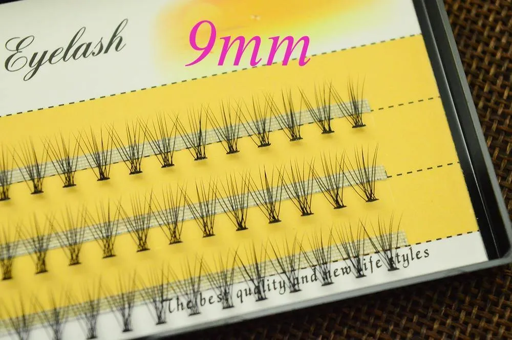 Professional Makeup Individual Cluster Eye Lashes,60pcs