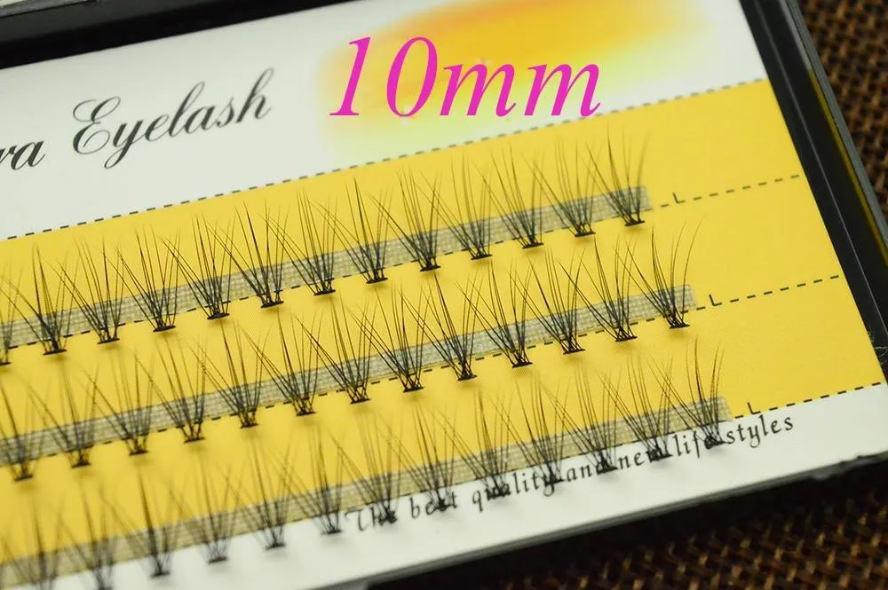 Professional Makeup Individual Cluster Eye Lashes,60pcs