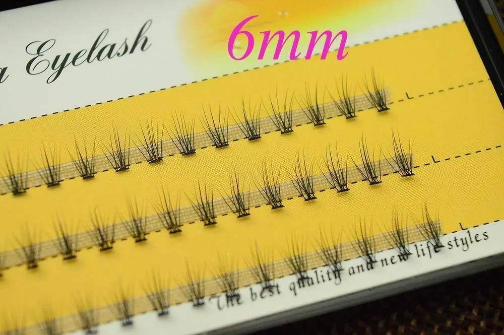 Professional Makeup Individual Cluster Eye Lashes,60pcs