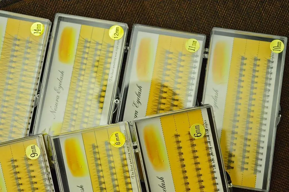 Professional Makeup Individual Cluster Eye Lashes,60pcs