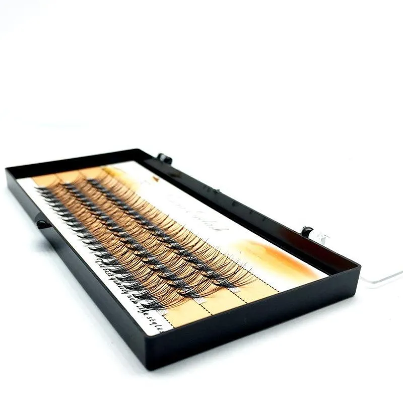 Professional Makeup Individual Cluster Eye Lashes,60pcs