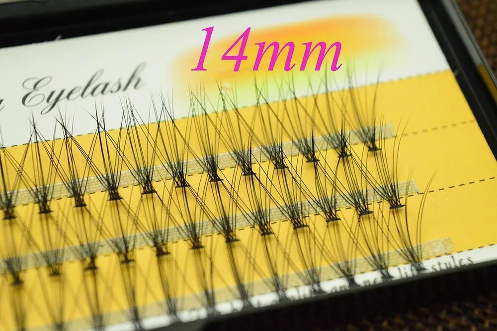 Professional Makeup Individual Cluster Eye Lashes,60pcs