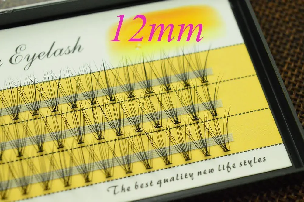 Professional Makeup Individual Cluster Eye Lashes,60pcs