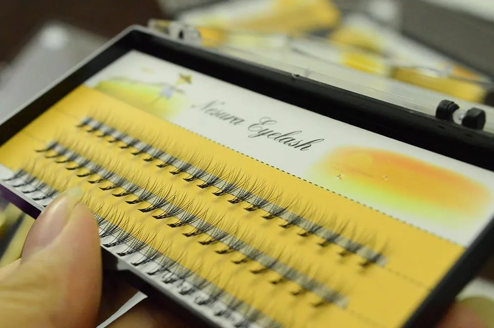 Professional Makeup Individual Cluster Eye Lashes,60pcs
