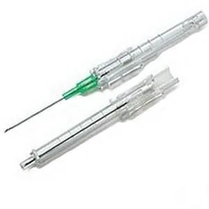Protectiv Plus Safety I.V. Catheter 18G x 1 1/4",Green
