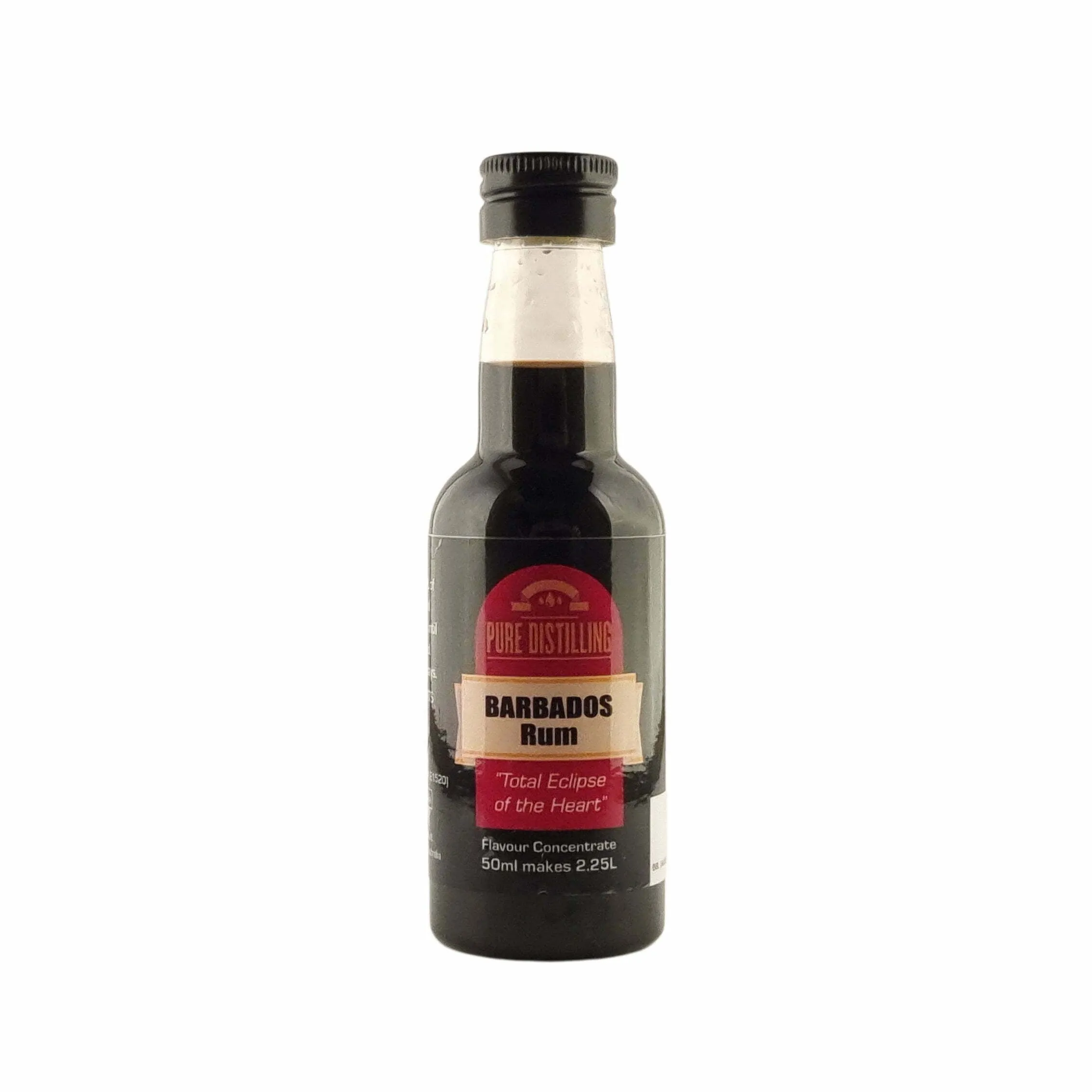 Pure Distilling Rum Barbados Essence 50mL - Flavours 2.25L of Neutral Alcohol