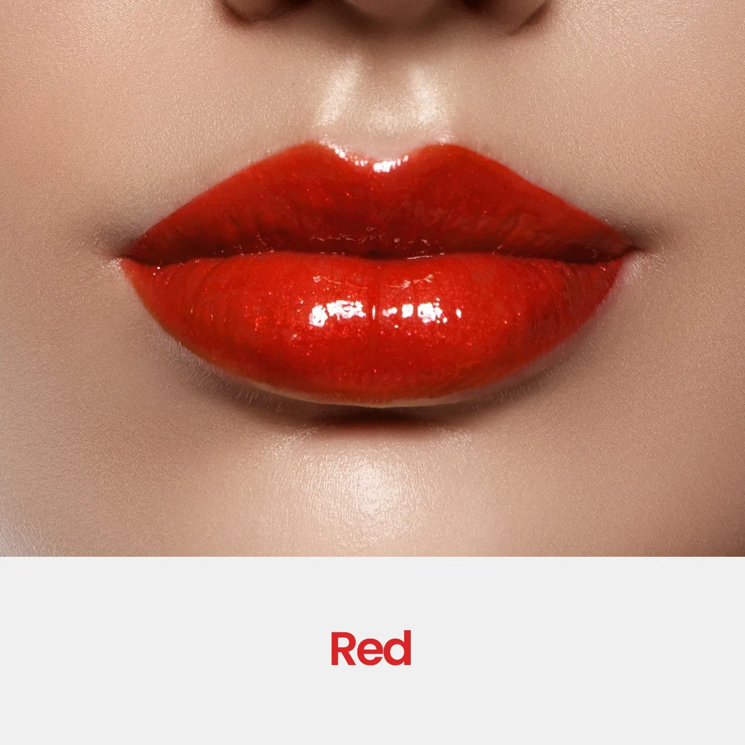 Red Carpet - 3Pcs Lip Kit, Lip Gloss, Lipstick & Lipliner Kit - Red