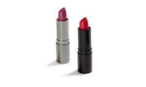 Red Flame-Lilac Shimmer Lipstick 2 for 1 Combo