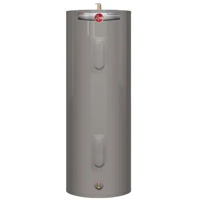 RHEEM 50 GALLON TALL 4500/4500 WATT & BRASS DRAIN