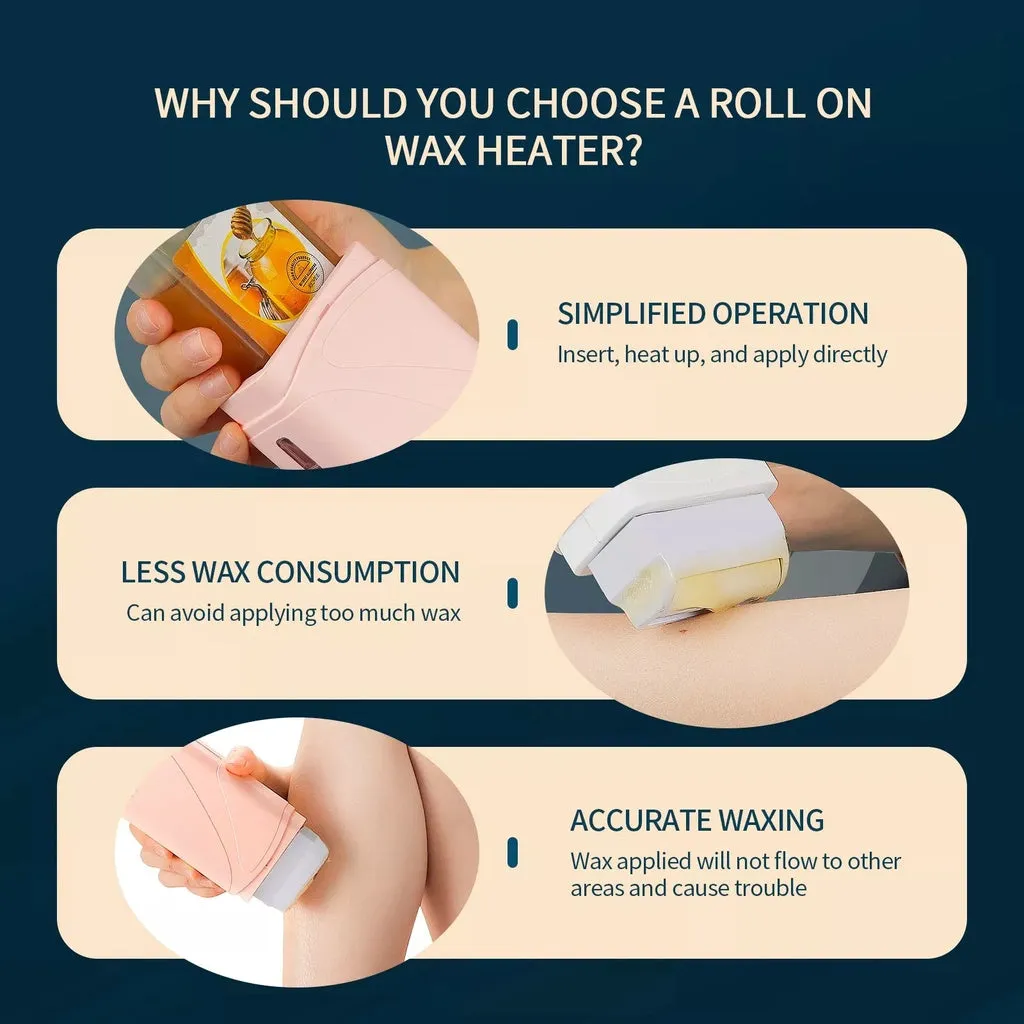 Roll on Wax Heater Hair Removal