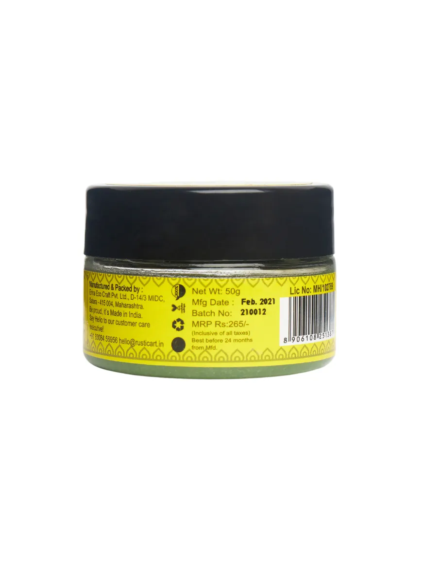 Rustic Art Mint Eucalyptus Shampoo Butter 100gm