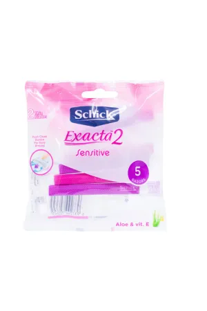 SCHICK Exacta Disposable Shavers Womens 5 Pack