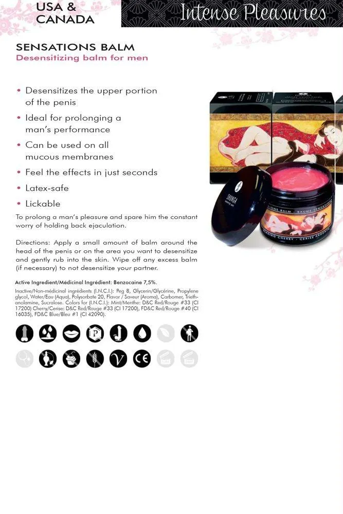 Sensations Balm 2oz-59ml in Sensual Mint