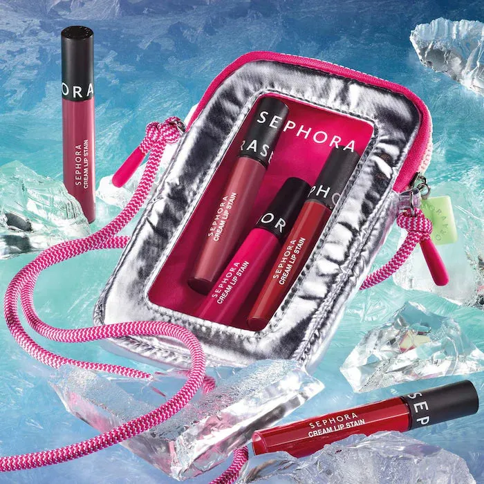 Sephora Cream Lip Stain Liquid Lipstick Set