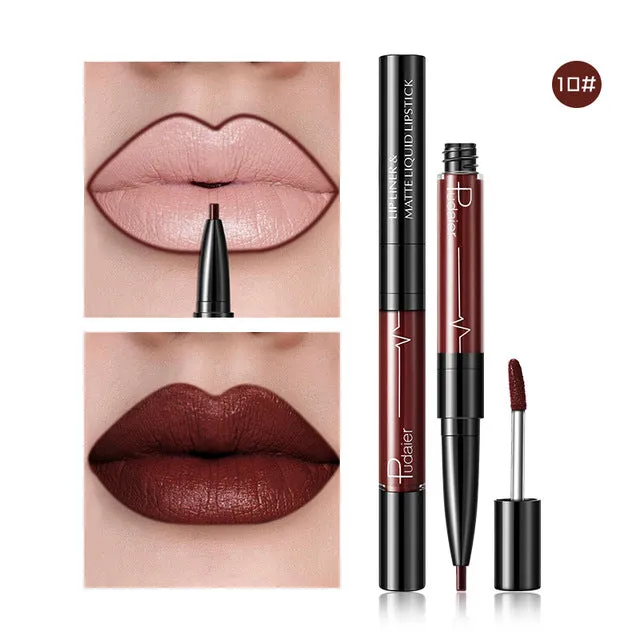 Sexy Lips Matte Velvet Liquid Lipstick Pencil Lipgloss
