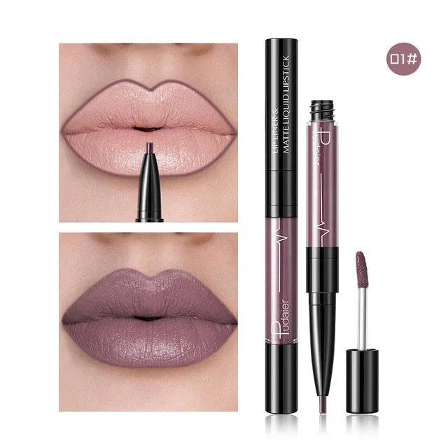 Sexy Lips Matte Velvet Liquid Lipstick Pencil Lipgloss