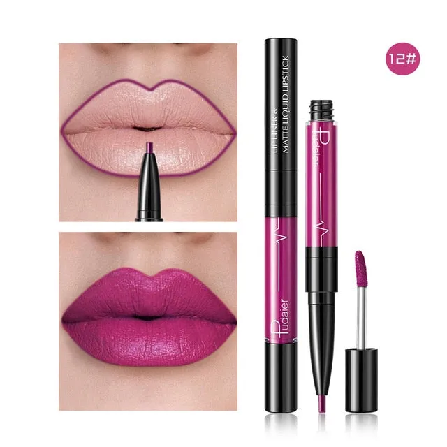Sexy Lips Matte Velvet Liquid Lipstick Pencil Lipgloss