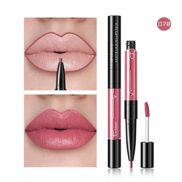 Sexy Lips Matte Velvet Liquid Lipstick Pencil Lipgloss