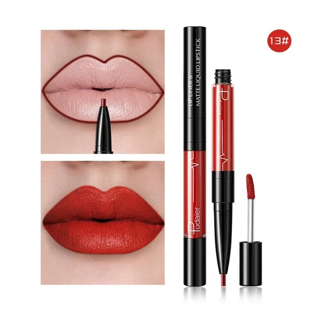 Sexy Lips Matte Velvet Liquid Lipstick Pencil Lipgloss