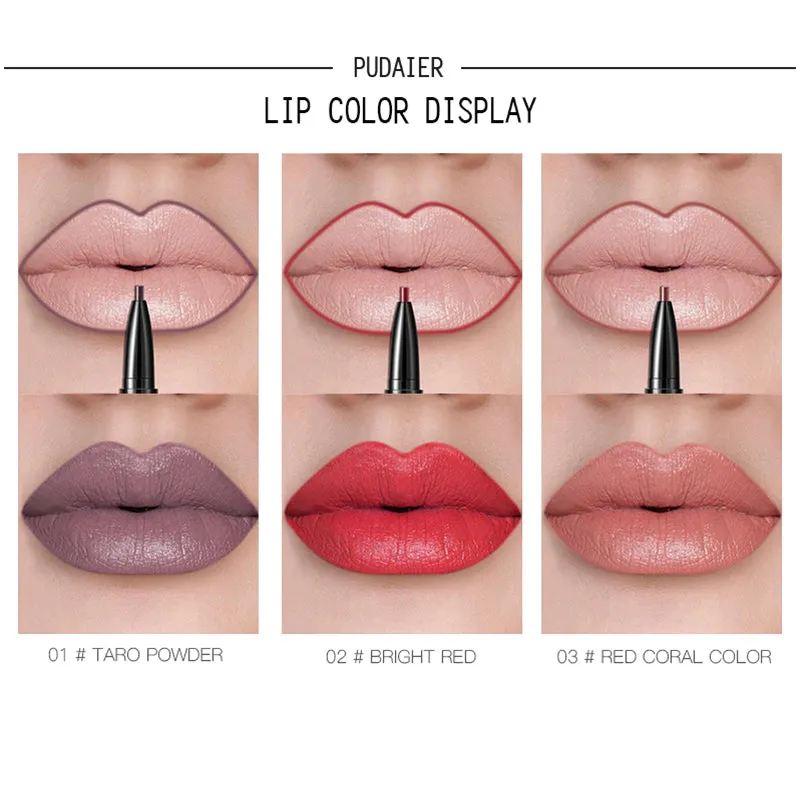 Sexy Lips Matte Velvet Liquid Lipstick Pencil Lipgloss