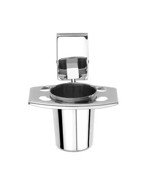 Square Shape Stainless Steel Toothbrush Holder - by GLOXY®