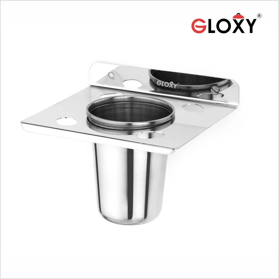Stainless Steel Toothbrush Holder- by GLOXY®