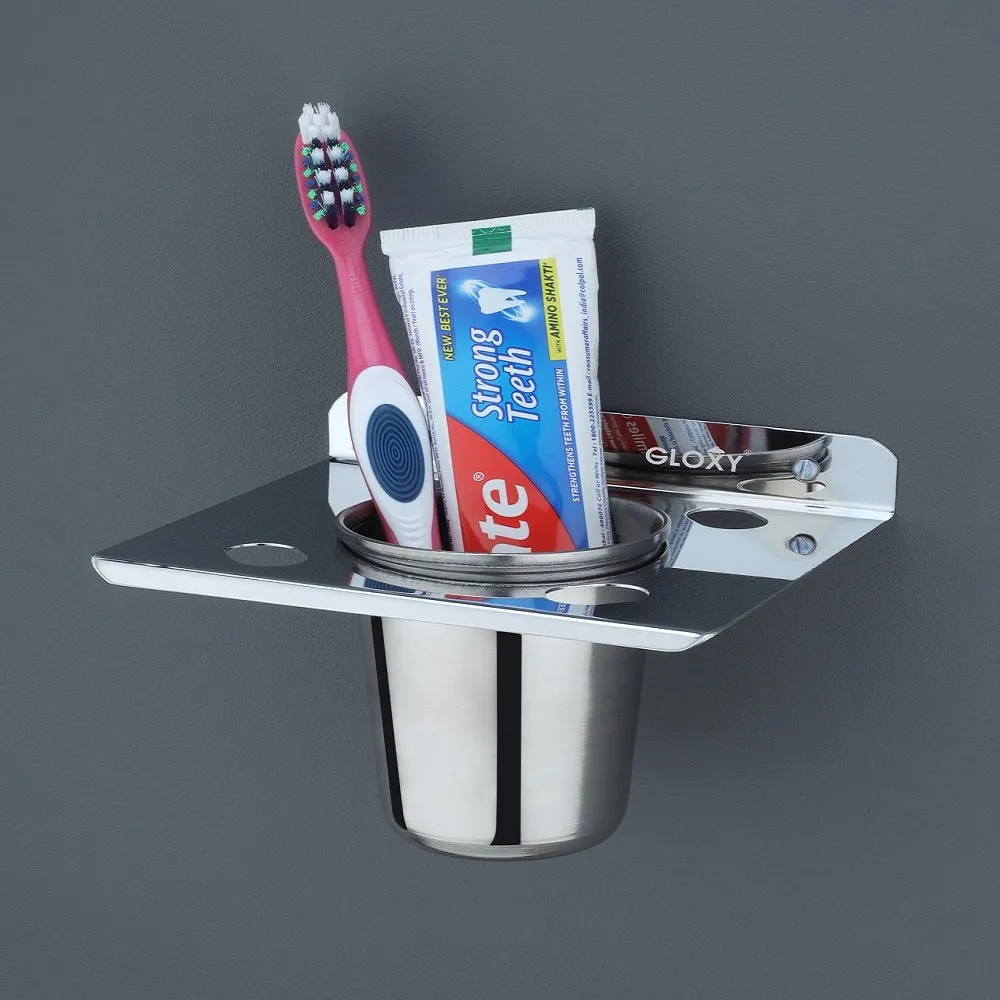 Stainless Steel Toothbrush Holder- by GLOXY®