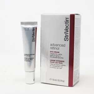 Strivectin Advanced Retinol Eye Cream  0.5oz/15ml New With Box