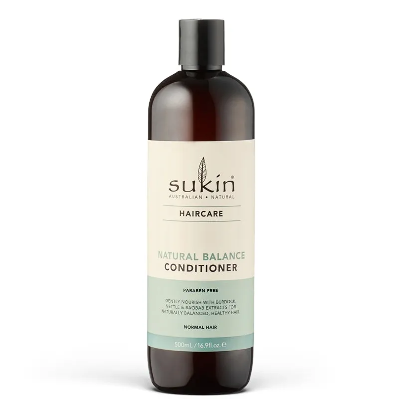 Sukin Natural Balance Conditioner (for Normal Hair) 500ml UK DELIVERY ONLY