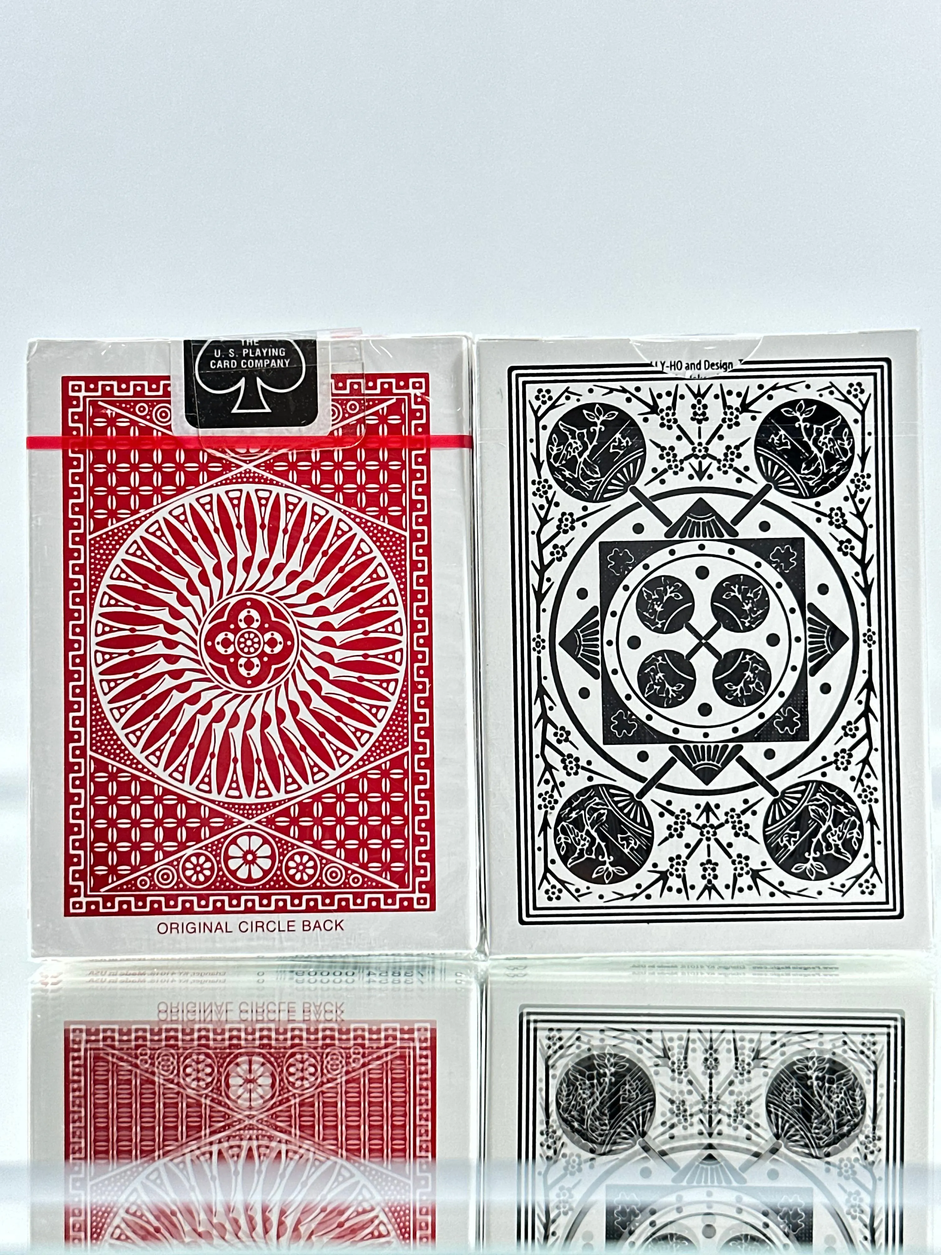 Tally-Ho No. 9 Red And White Playing Cards