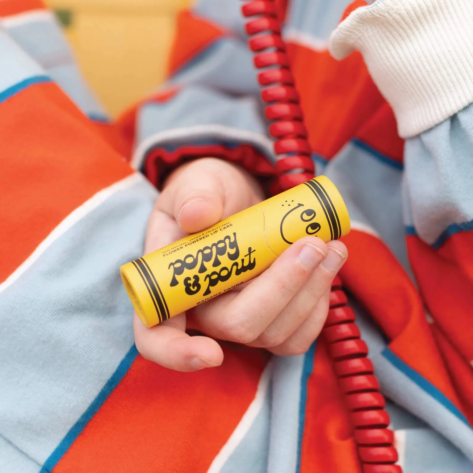 The Poppy & Pout Lip Balm - Lil' Poppies - Banana Fanna
