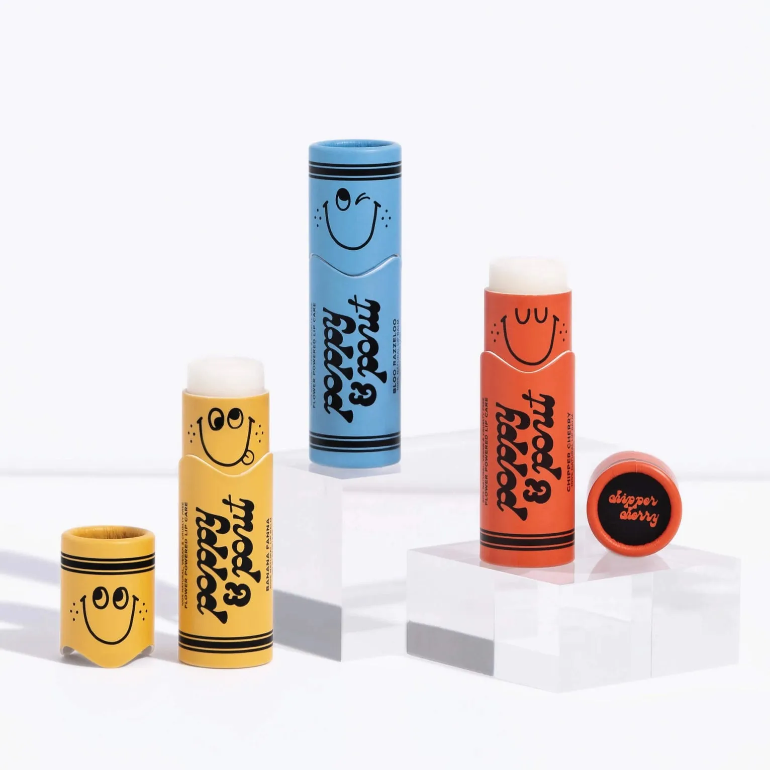 The Poppy & Pout Lip Balm - Lil' Poppies - Banana Fanna