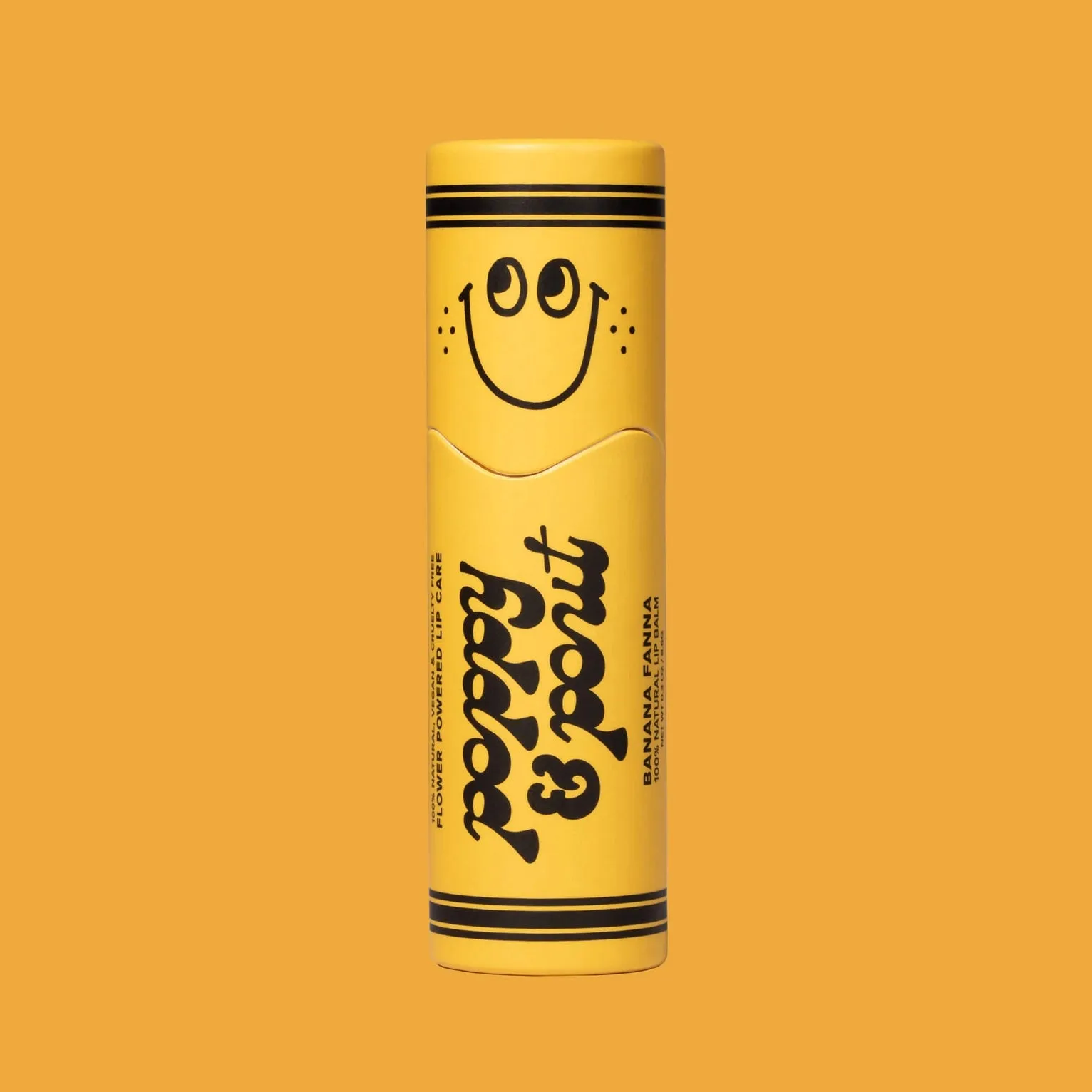 The Poppy & Pout Lip Balm - Lil' Poppies - Banana Fanna