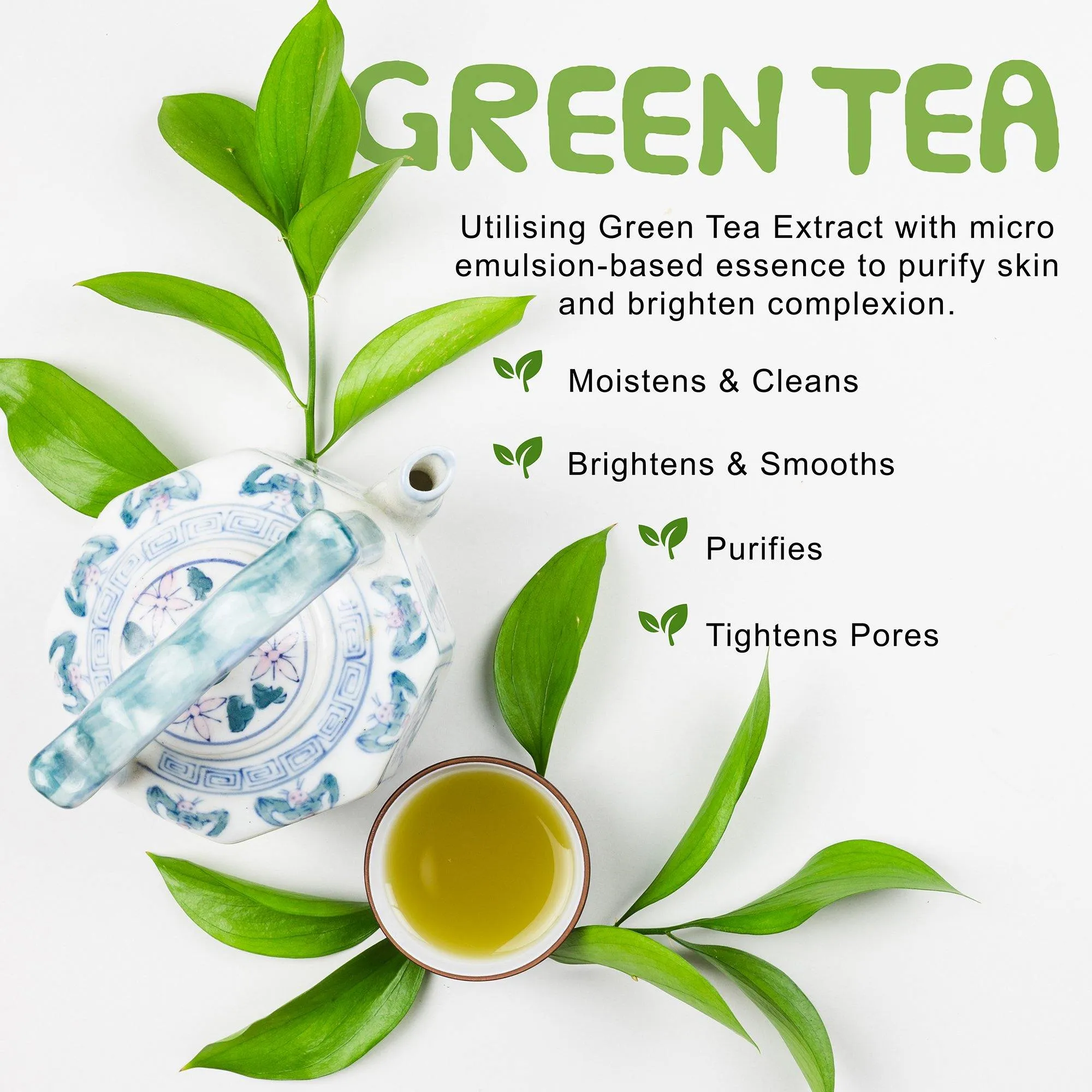 TONYMOLY I'm Green Tea Sheet Masks - Skin Purifying - Face Mask | Korean Skin Care