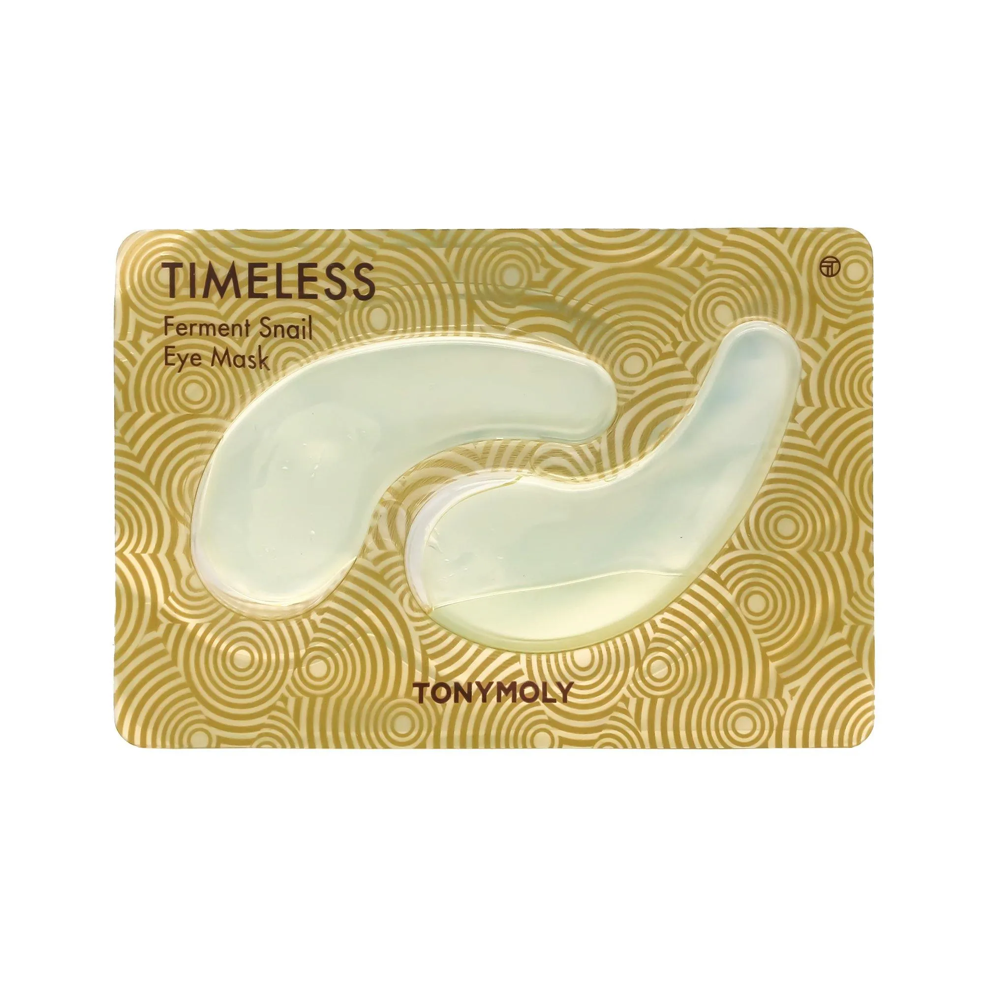 TONYMOLY Timeless Ferment Snail Eye Mask - HYDROGEL | Korean Skin Care