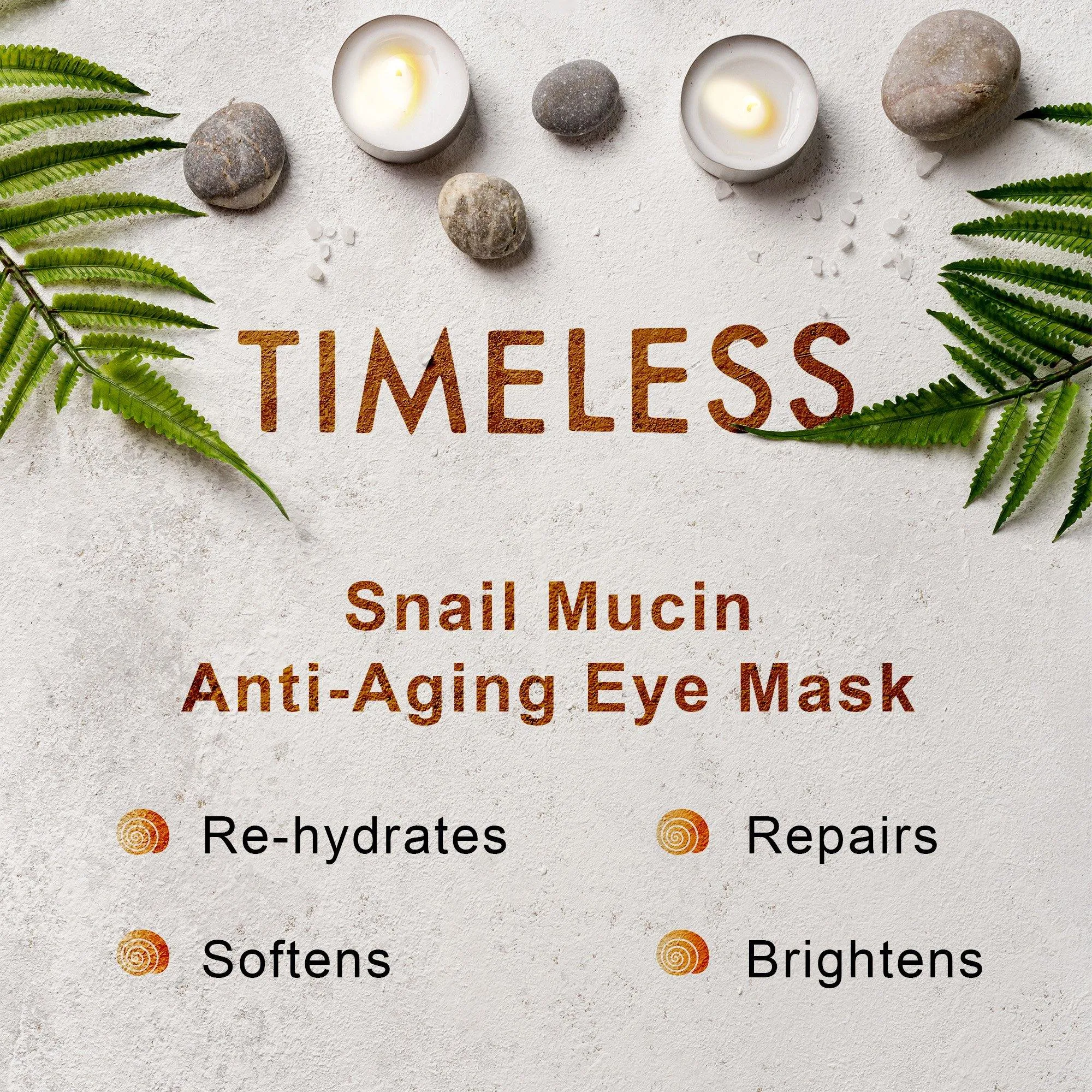 TONYMOLY Timeless Ferment Snail Eye Mask - HYDROGEL | Korean Skin Care