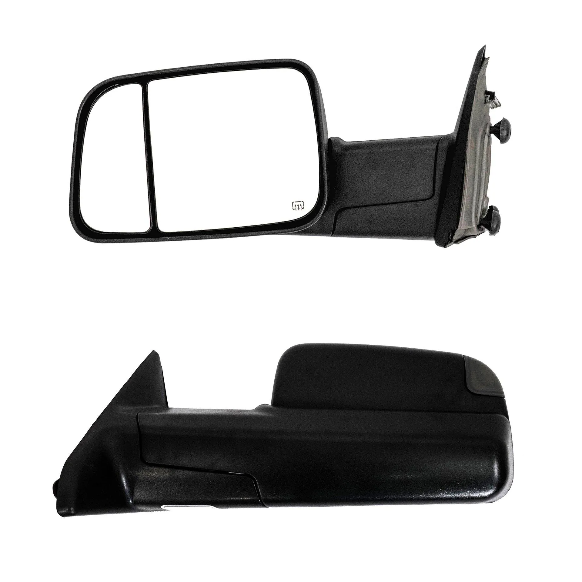 Towing Mirrors for 2010-18 Dodge Ram & 2019-23 Ram 1500 Classic/Warlock