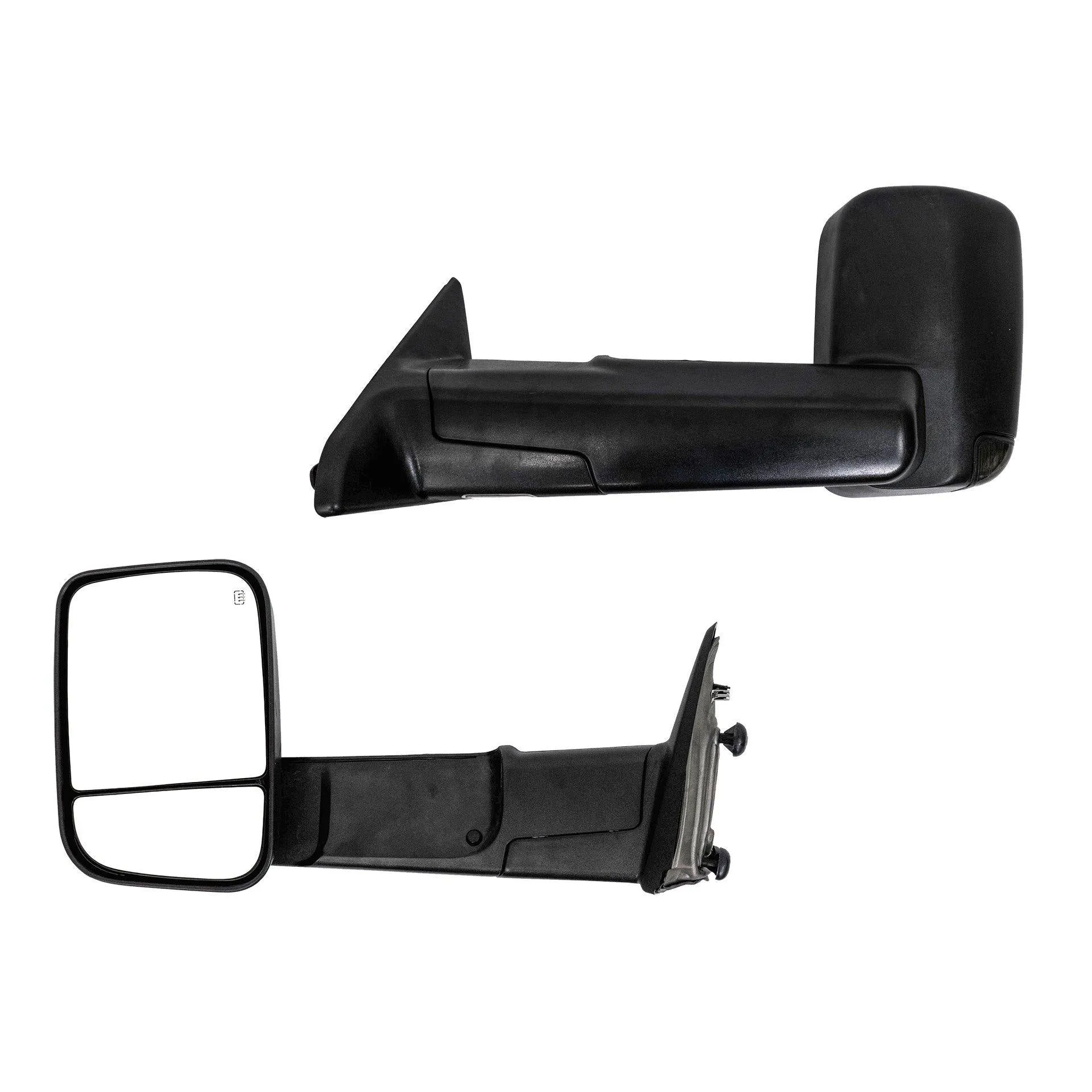 Towing Mirrors for 2010-18 Dodge Ram & 2019-23 Ram 1500 Classic/Warlock