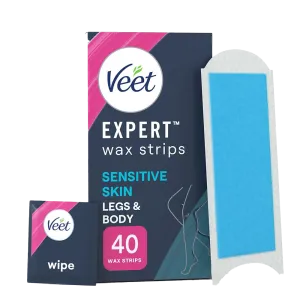 Veet Expert Wax Strips Legs & Body x 40