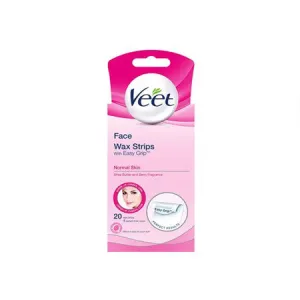 Veet Face Wax Strips - Normal Skin (20 Pack)