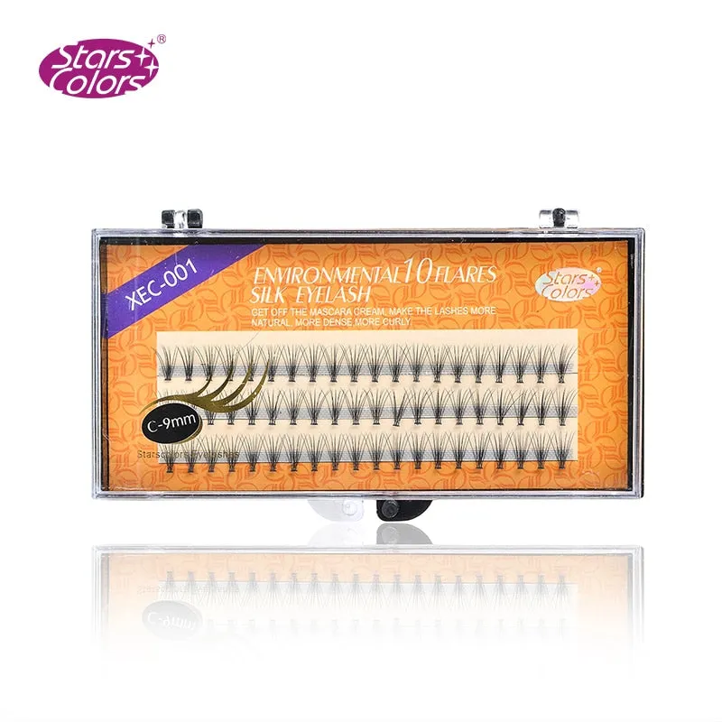 VenusFox Faux Silk Lashes 6mm-14mm 10D Mink Fake False Eyelashes Premade Fan Eyelash Makeup Extension