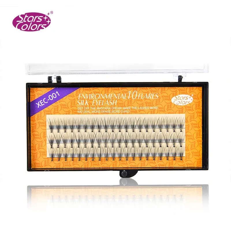 VenusFox Faux Silk Lashes 6mm-14mm 10D Mink Fake False Eyelashes Premade Fan Eyelash Makeup Extension