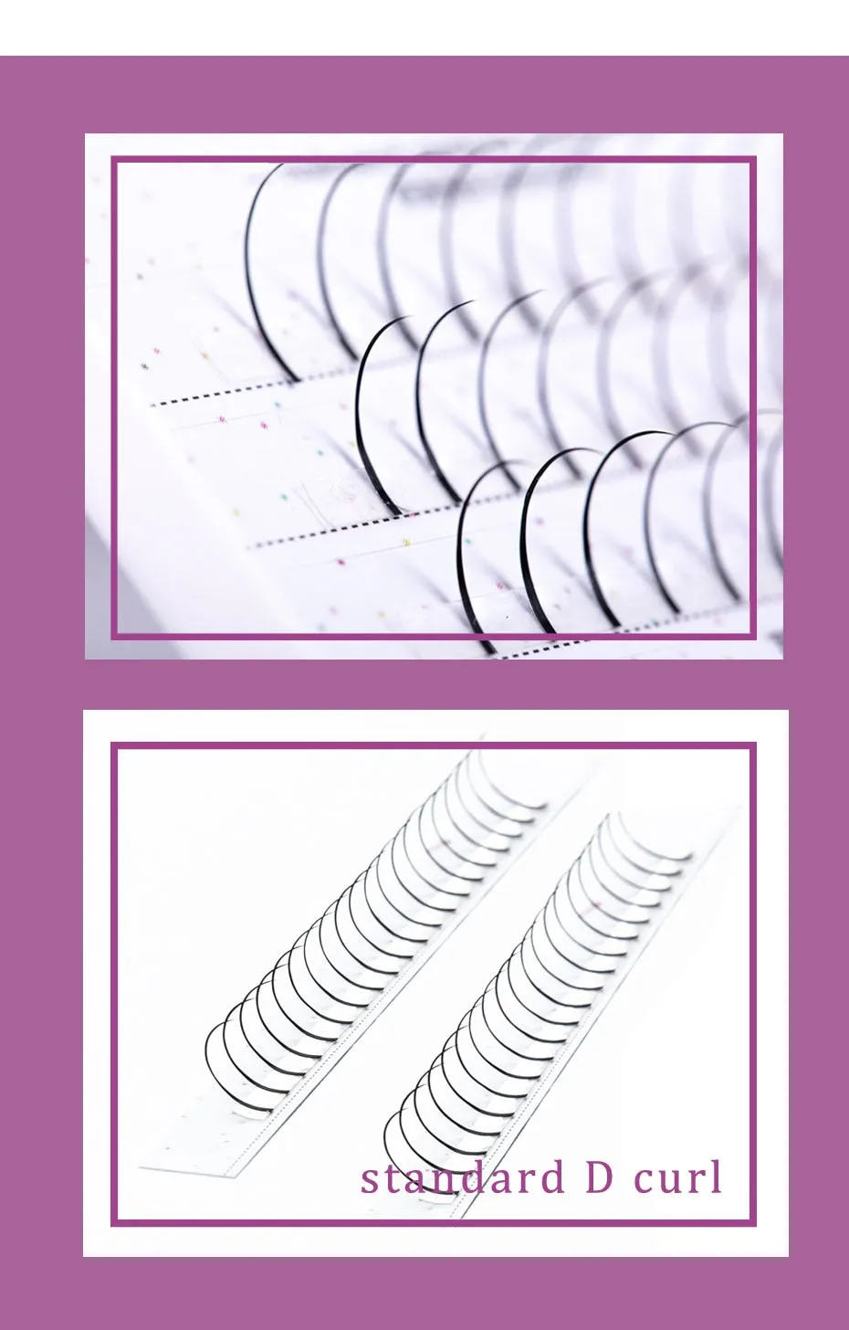 VenusFox Hot A/M Shape Fairy Angel Eyelash D Curl, Individual False Mink Magic Eyelash, AA shape lash extension Cilia lash