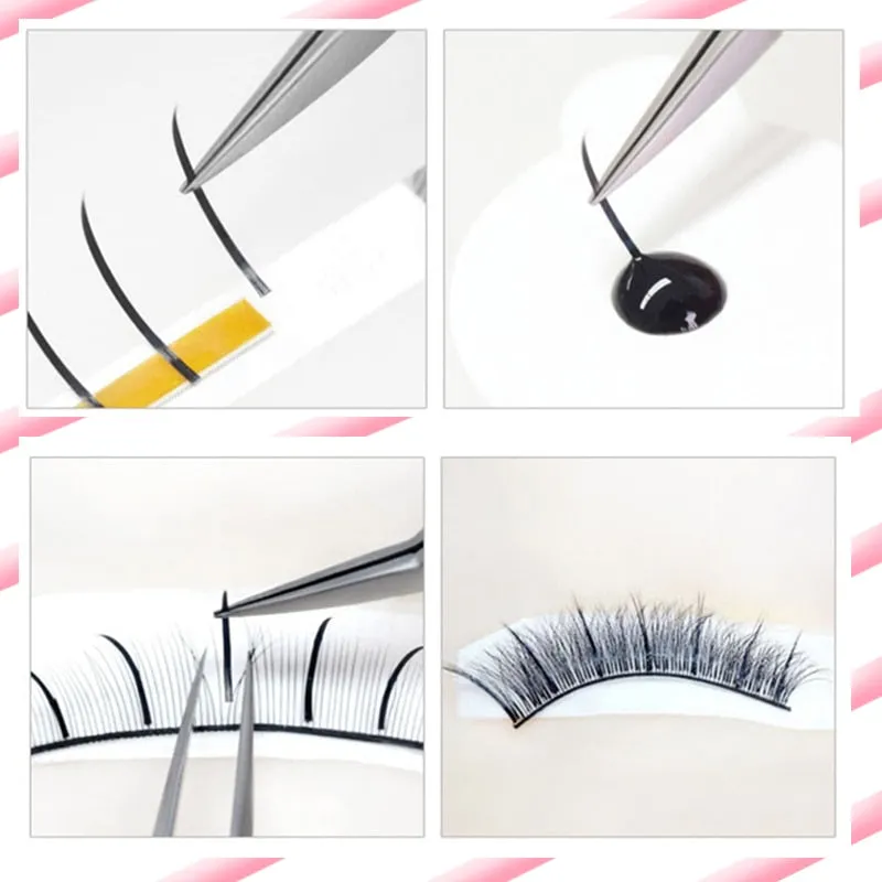 VenusFox Hot A/M Shape Fairy Angel Eyelash D Curl, Individual False Mink Magic Eyelash, AA shape lash extension Cilia lash