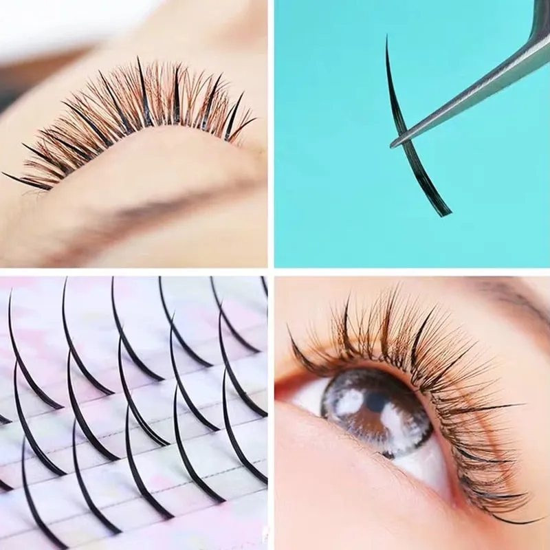 VenusFox Hot A/M Shape Fairy Angel Eyelash D Curl, Individual False Mink Magic Eyelash, AA shape lash extension Cilia lash